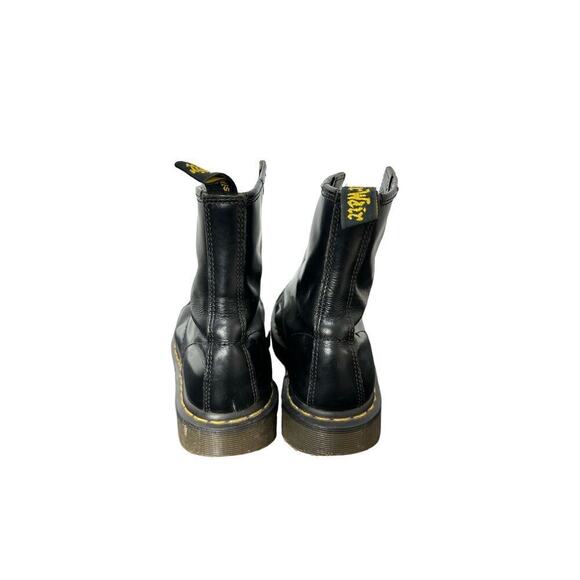 Doc Dr. Martens Women’s Sz 6M Black Smooth Leather Lace Up Jaden Combat Boot - Picture 4 of 8